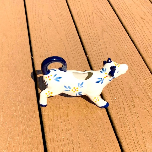 TEMP-TATIONS OLD WORLD 3-PIECE DAIRY TRIO BLUE - Picture 4 of 11